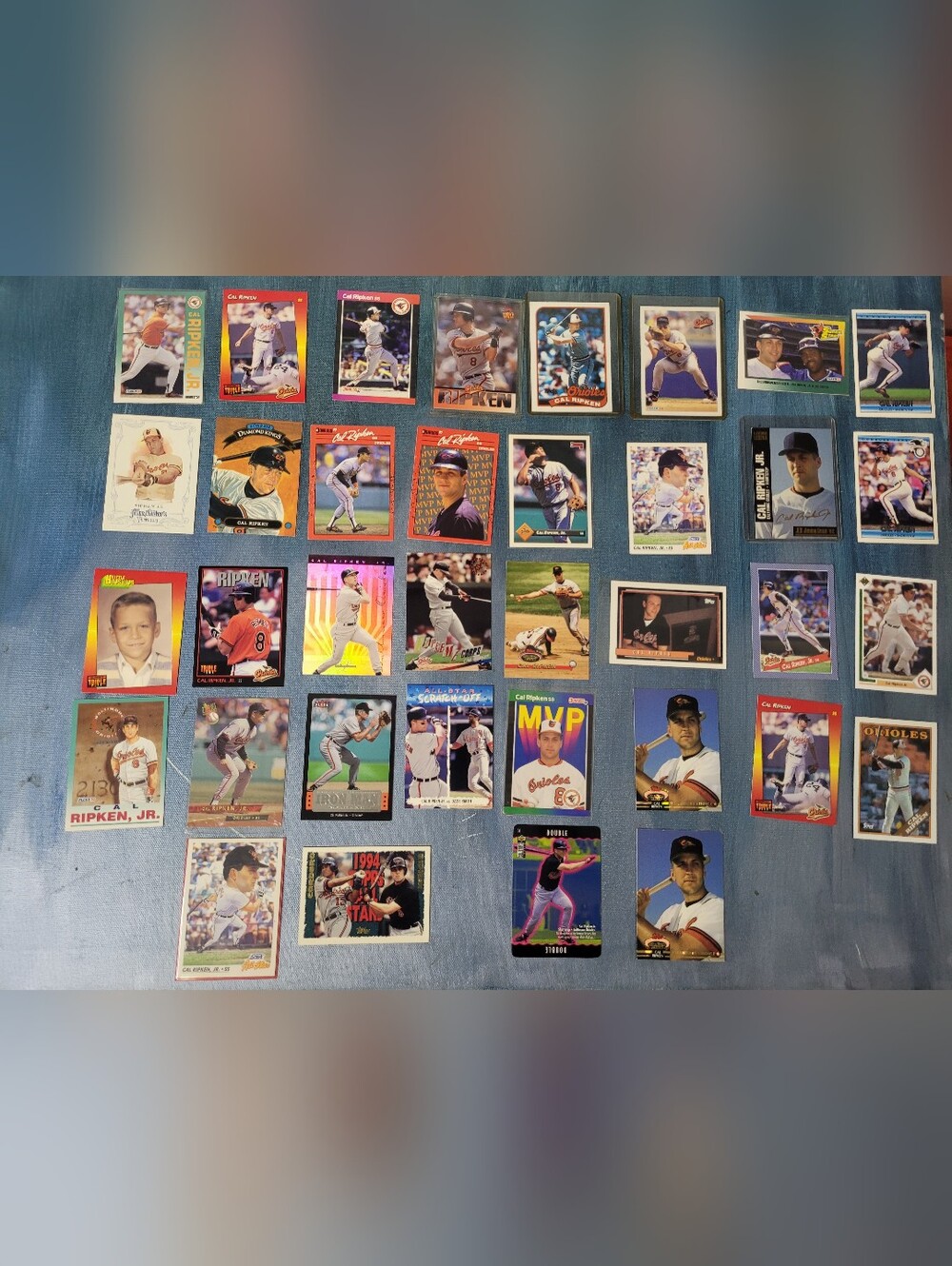Cal Ripken Jr. Baseball Card Lot